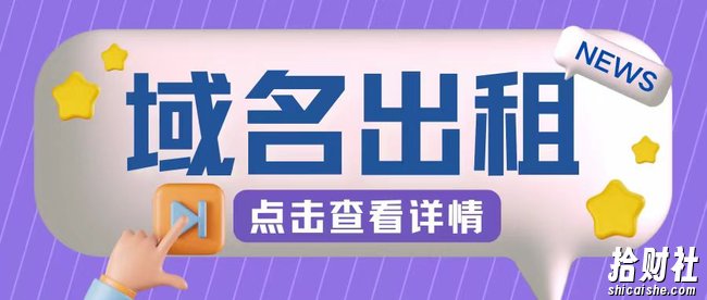 冷门项目，域名出租玩法，简单粗暴适合小白【揭秘】
