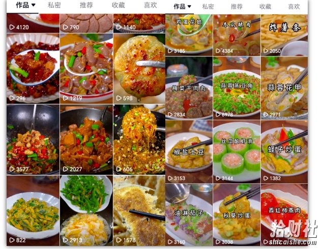 抖音带货美食领域课程,无需真人实拍仅靠剪辑实现涨粉