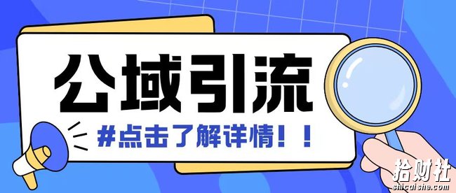 全公域平台，引流创业粉自热模版玩法，号称日引500+创业粉可矩阵操作