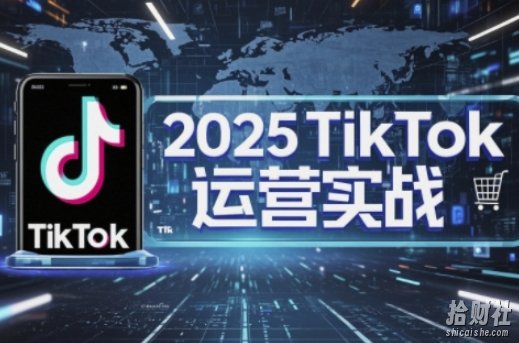 2025TikTok电商运营，掌握TikTok店铺运营核心技巧，实现低成本高转化