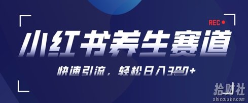 AI+可画生成小红书养生作品,新手暴力起号,矩阵操作,轻松日入3张+