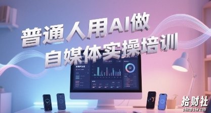 普通一个人用AI做自媒体,助你轻松开启AI自媒体创作之路