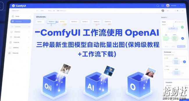 ComfyUI 工作流使用 OpenAI 三种最新生图模型自动批量出图(保姆级教程+工作流下载)