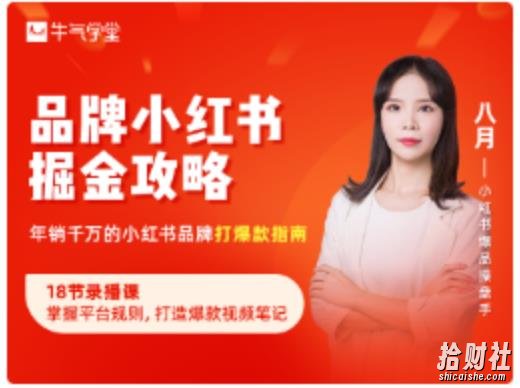 品牌小红书掘金攻略,年销千万的小红书品牌打爆款指南