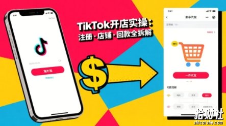 TikTok从开店到投流的进阶课,从基础实操到高阶技巧一网打尽