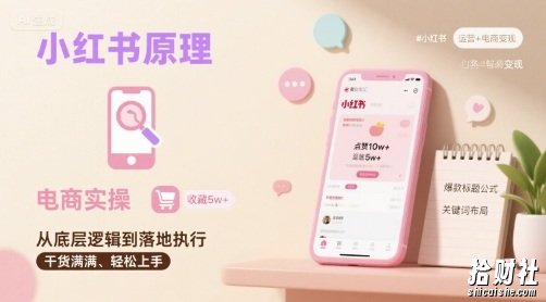 小红书原理以及详细实操流程,小红书电商教程