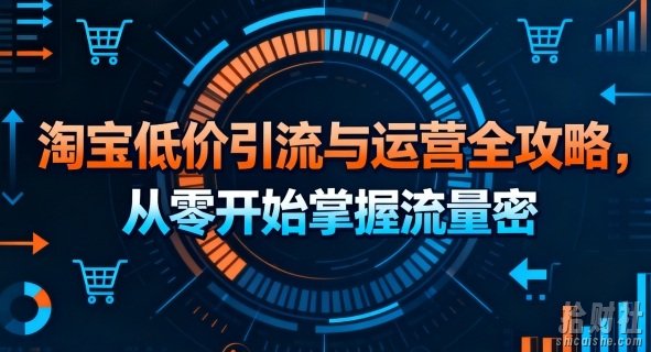 淘宝低价引流与运营全攻略,从零开始掌握流量密码