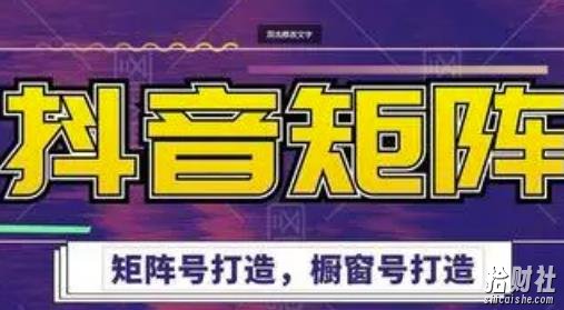高鹏圈·抖音带货矩阵项目，起号成功率100%，出单率100%！