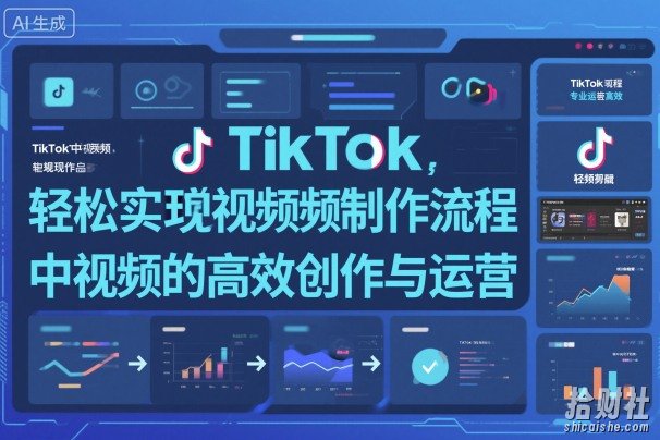 TikTok中视频制做流程，轻松实现Tk中视频的高效创作与运营