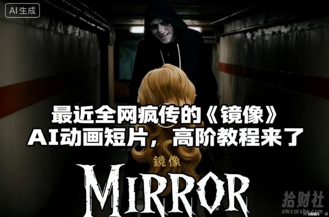 付费文章:最近全网疯传的《镜像》AI动画短片,高阶教程来了