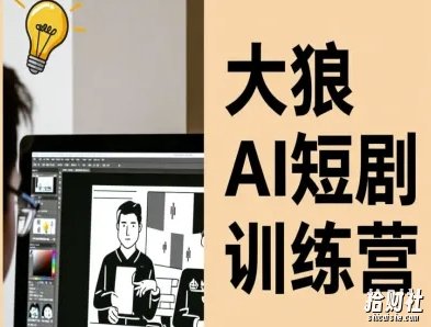 大狼AI短剧训练营-短剧课程（更新中）