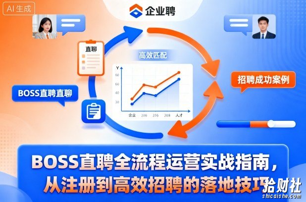 BOSS直聘全流程运营实战指南，从注册到高效招聘的落地技巧