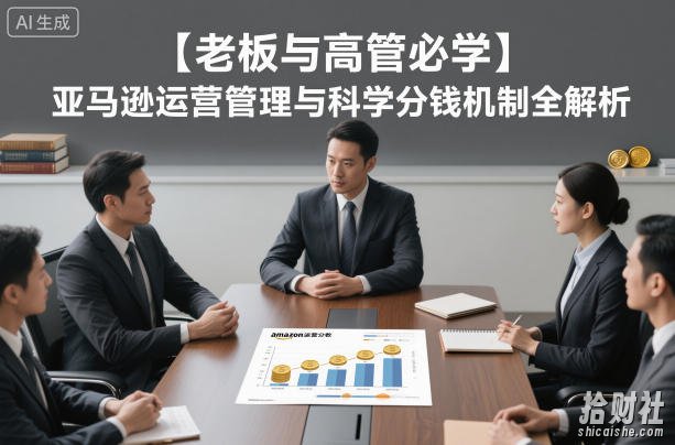 【老板与高管必学】亚马逊运营管理与科学分钱机制全解析