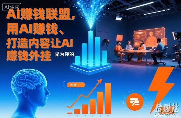 AI賺米联盟,用AI賺米、打造内容让AI成为你的賺米外挂