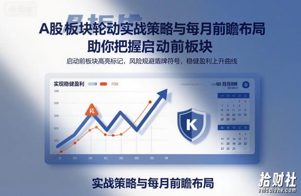 A股板块轮动实战策略与每月前瞻布局，助你把握启动前板块，规避风险，实现稳健盈利