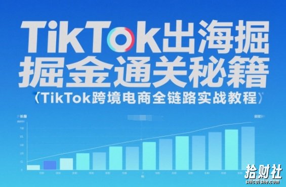 TikTok出海掘金通关秘籍,TikTok跨境电商全链路实战教程