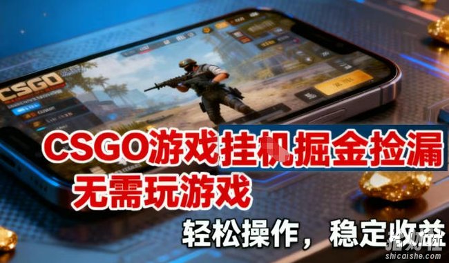CSGO游戏挂G掘金捡漏,不需要玩游戏,操作简单,收益稳定【揭秘】