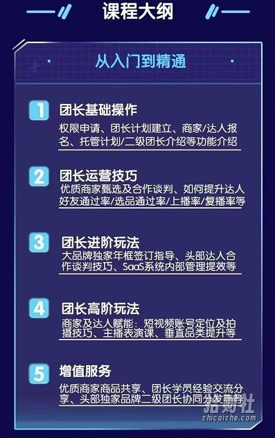 招商团长运营宝典，从0基础小白到精通