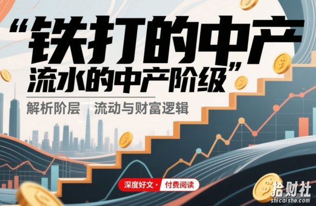 付费文章:铁打的中产,流水的中产阶级