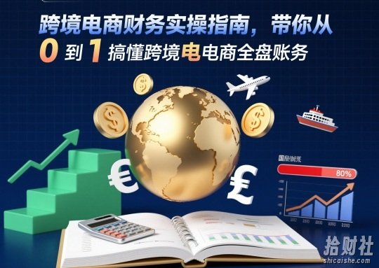 跨境电商财务实操指南,带你从0到1搞懂跨境电商全盘账务