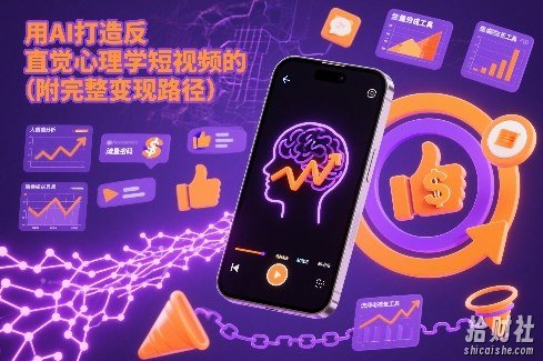 用AI打造“反直觉”心理学短视频的流量密码(附完整变现路径)