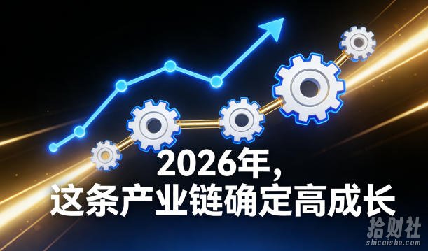 付费文章:2026年,这条产业链确定高成长