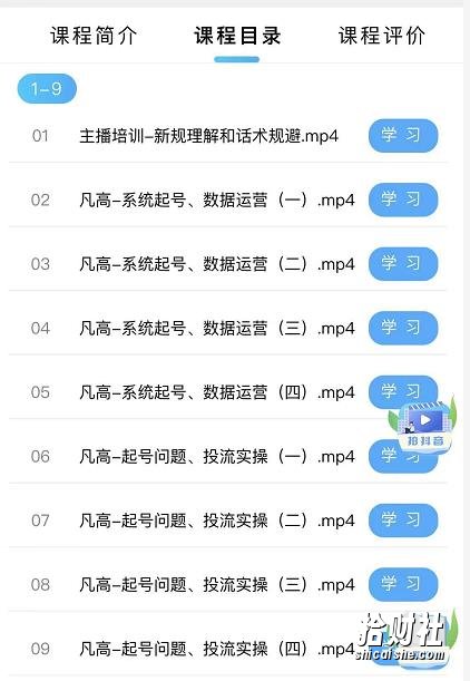 凡高直播带货入门课：直播带货常见问题、起号与投流、新规后的主播话术调整