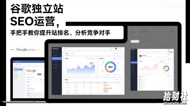 谷歌独立站SEO运营,手把手教你提升网站排名、分析竞争对手(更新2026)