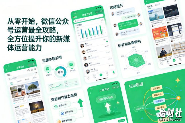 从零开始，微信公众号运营最全攻略，全方位提升你的新媒体运营能力