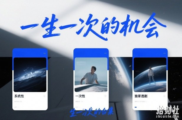 付费文章合集《一生一次的机会》3篇,一个系统性、一次性、独家性的透剧