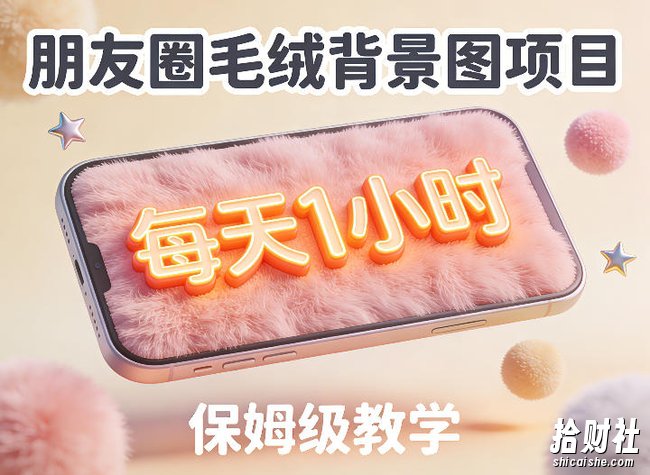 朋友圈动态背景图项目，每天1小时，实战保姆级教学【第二期】