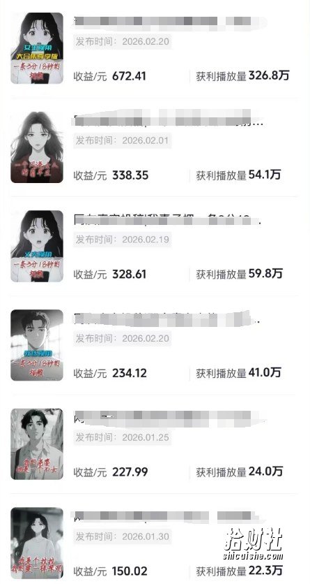 抖音某博主的AI情感故事第一人称解说视频教学,条条爆款,撸创作伙伴计划收益