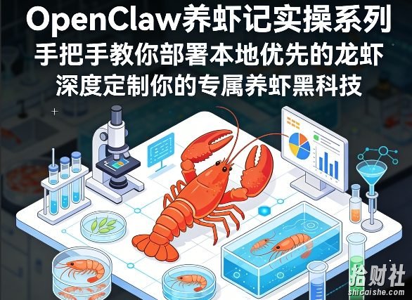OpenClaw养虾记实操系列,手把手教你部署本地优先的龙虾,深度定制你的专属养虾黑科技(更新)