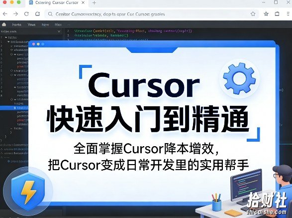 Cursor快速入门到精通,全面掌握Cursor降本增效,把Cursor变成日常开发里的实用帮手
