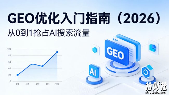 【最新】GEO优化入门指南(2026),从0到1抢占AI搜索流量