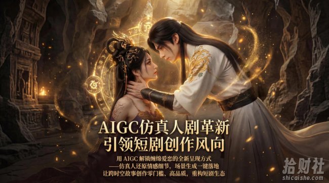 AIGC仿真人《合欢宗》短剧教学,用AIGC解锁缠绵爱恋的全新呈现方式,让跨时空故事创作零门槛、高品质,重构短剧生态
