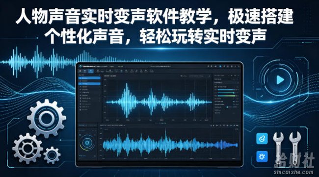 人物声音实时变声软件教学,极速搭建个性化声音,轻松玩转实时变声