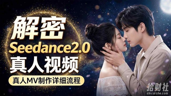Seedance 2.0解密教程:零基础制作真人MV全流程