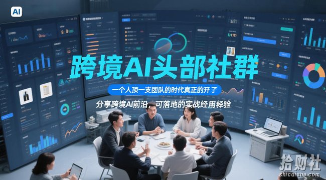 跨境AI头部社群,一个人顶一支团队的时代真正的开始了,分享跨境AI前沿,可落地的实战经验(更新5月11日)
