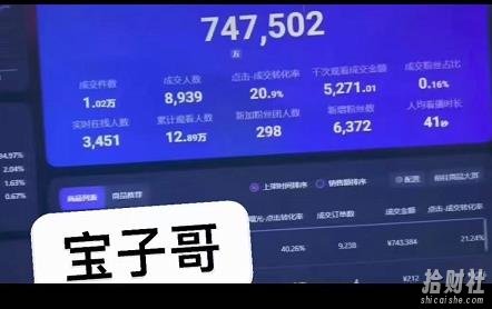 宝子哥无人直播，半无人直播，Obs+伴侣玩法，快速打标签+养鱼