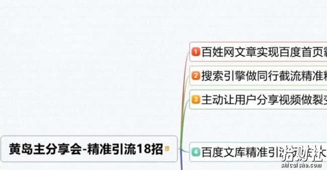 黄岛主:最新引流课程,百度文库精准吸粉大解析