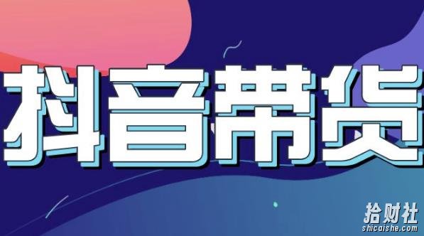 抖音直播带货入门必学教程,教快速上手抖音直播带货