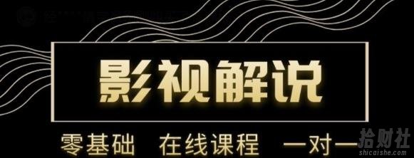 野草追剧:影视解说陪跑训练营,从新手进阶到成熟自媒体达人 价值699元