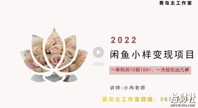 黄岛主最新企业彩铃项目+闲鱼小样项目，利润每天200+轻轻松松，纯视频拆解玩法