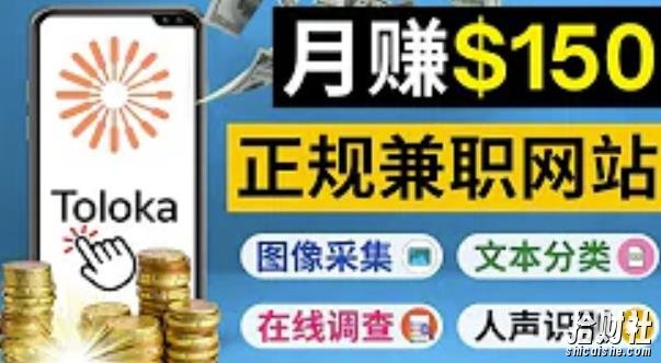 正规网络兼zhi賺米平台Toloka,利用业余时间月赚150美元