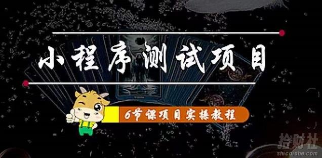 小程序测试项目：从星图、搞笑、网易云、实拍、单品爆破几个维度教你通过抖音抖推猫小程序变现