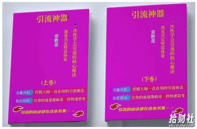 《引神流器》——上下册理论+实战一次学性会引流核的心秘诀，价值10万流的量思维