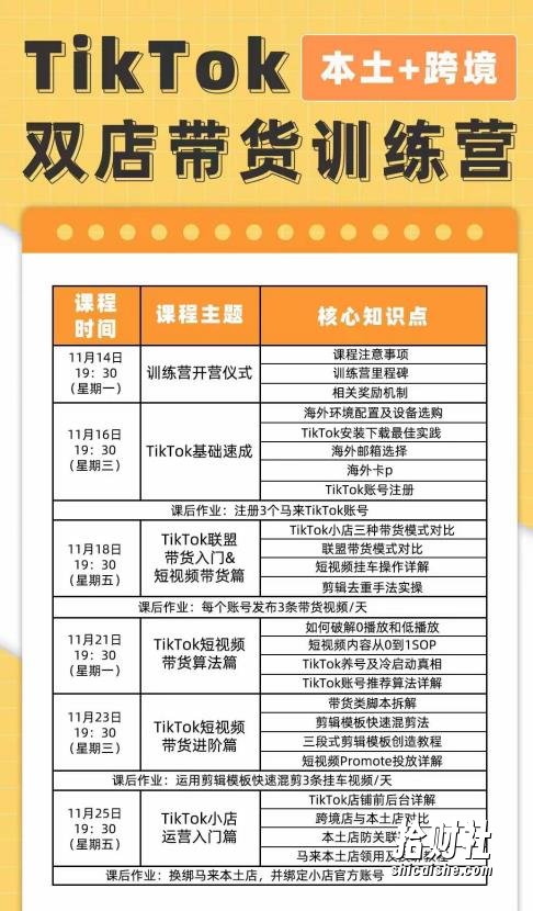 TikTok Shop本土+跨境第16期,双店带货训练营,出海抢占全球新流量,一店卖全球