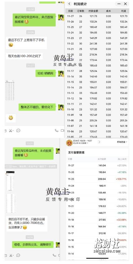 黄岛主《淘宝蓝海虚拟项目陪跑训练营6.0》每天纯利润200到1000+纯实战课