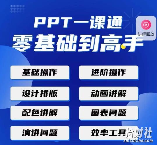 PPT·一课通·0基础到高手:通俗易懂快速掌握PPT的各种应用场合